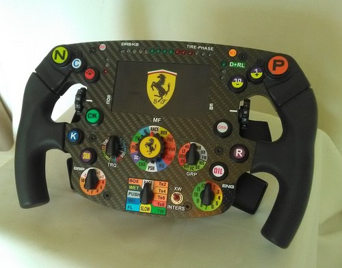 Ferrari steering wheel - ferrari, f1