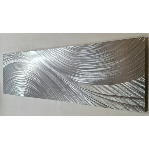 Modern abstract metal wall