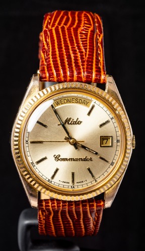 Mido commander gold - mido,