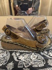 Fly London Camel Tram Sandals