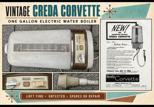 Vintage credа corvette - corvette, hot