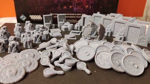 Terrain and tokens - , the