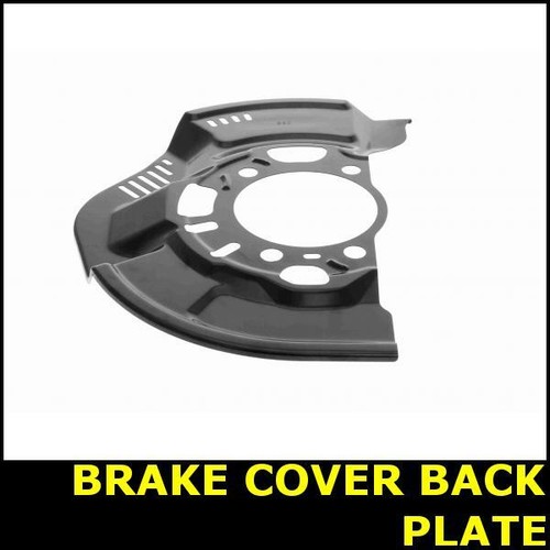 Brake cover back plate - plate, front