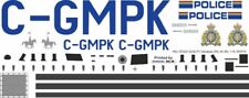 Decal 209 H125 / AS 350 Ecureuil Police Canada C-GMPK