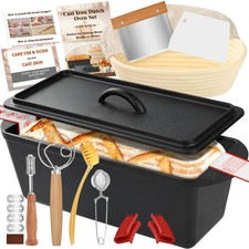 NZQXJXZ 3L Cast Iron Pot Dutch