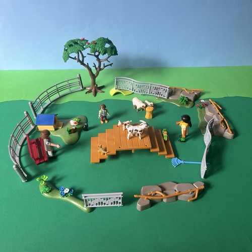 Playmobil petting zoo farm - zoo,