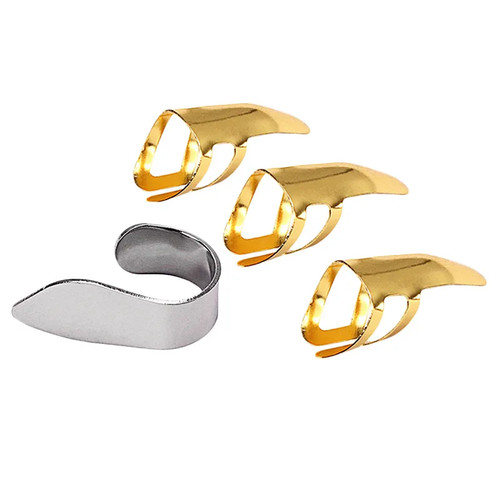 Metal finger picks - metal,