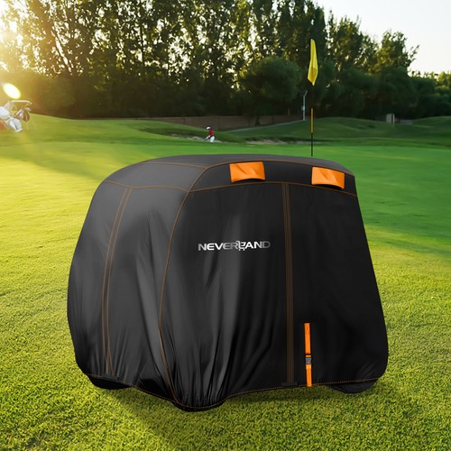Black golf cart buggy - black,
