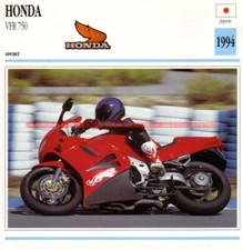 Honda VFR 750 VFR750 1994 : Motorcycle Sheet #001129