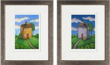 Some Enchanted Evening & One Fine Day by Paul Horton. Matching Numbers, FRAMED