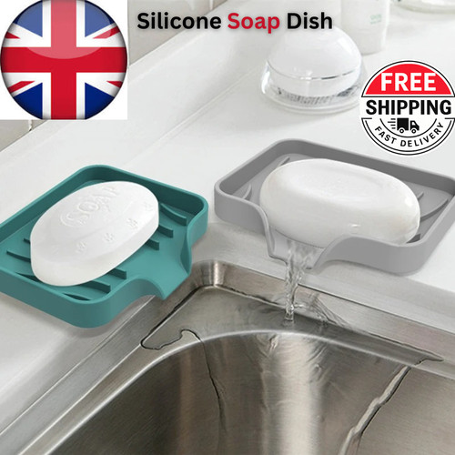 Silicone soap dish - silicone, with