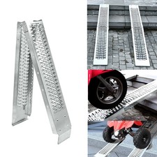 VEHICLE LOADING RAMP HEAVY DUTY 200KG CAPACITY FOLDING MOTORBIKE BIKE ACCESS