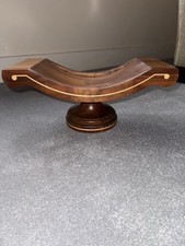 DAVID LINLEY walnut fruit bowl