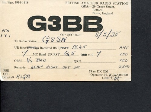 Qsl card radio - 1,