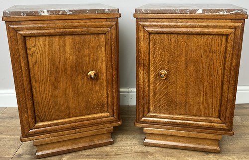Pair bedside tables antique - tables,