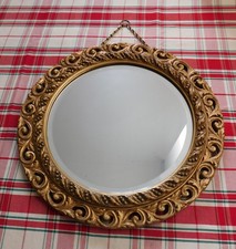 Lovely Vintage Round Bevelled