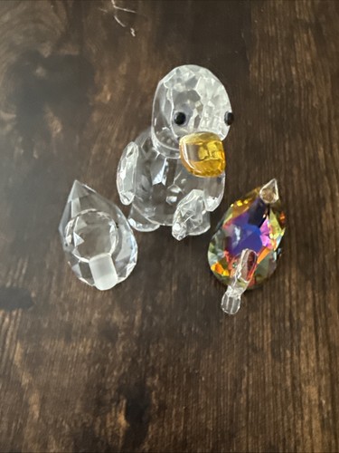 Set crystal duck - of,