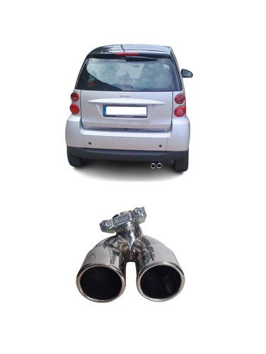 Exhaust trim dual pipe for - dual,