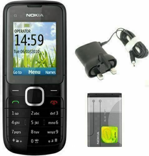 Nokia dark gary new - c1-01,
