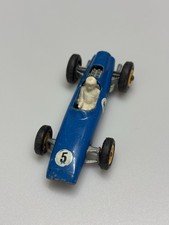 Vintage Matchbox Lesney No 52 B.R.M. Blue Racing Car