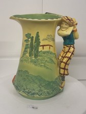 Burleigh Ware Golfer Jug Very