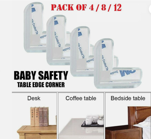 Table corner protectors for - table,
