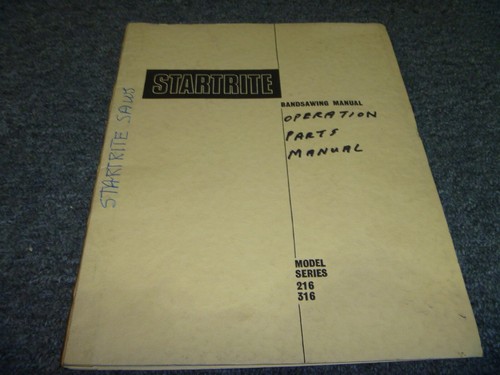 Startrite saw 216 316 - saw, band