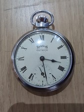Services Gatwick Pocket Watch.
