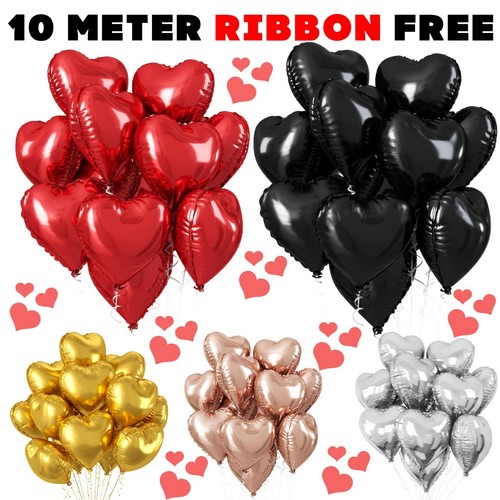 Heart foil balloons - heart,