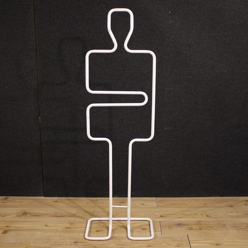 Valet stand white metal - valet,
