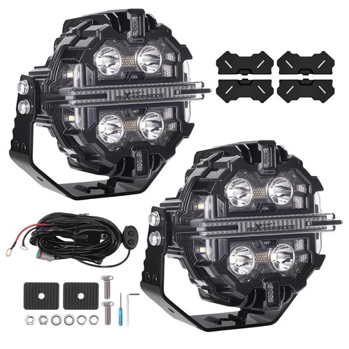 Round led work light - round, bar