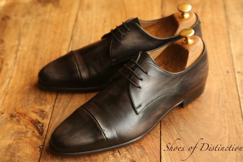 Berluti grey burnished - burnished, leather