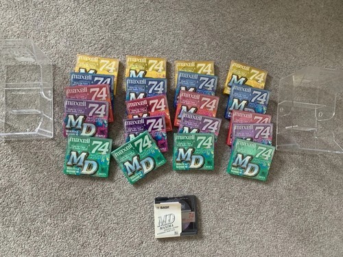 Maxell minute minidisc mini - maxell,