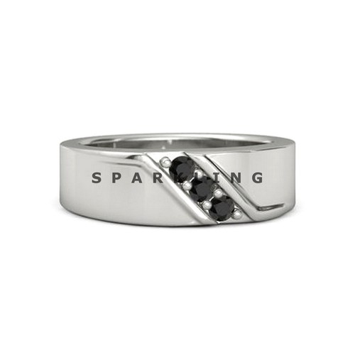 Black onyx round cut with - black,