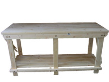 wooden work bench 2FT UP TO 7FT HEAVY DUTY WOODEN WORK BENCH suitable for vice