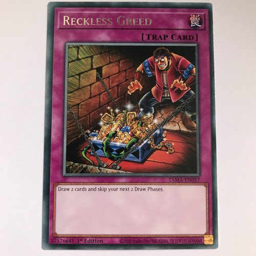 Reckless greed tama en057 - greed,