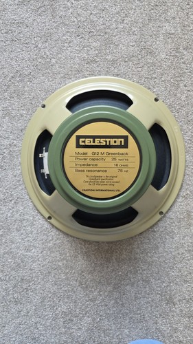 Celestion g12m greenback - greenback, 25w