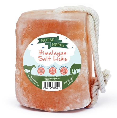 Horse herbs himalayan salt - herbs,