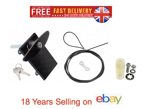 Garage door lock security - door,