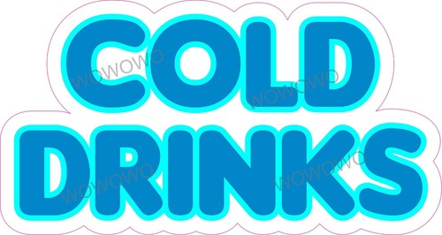 Catering trailer sticker cold - sticker,
