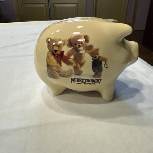 Vintage merry thought piggy - thought,