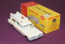 DINKY #263 SUPERIOR CRITERION AMBULANCE – MINT IN NEAR MINT BOX