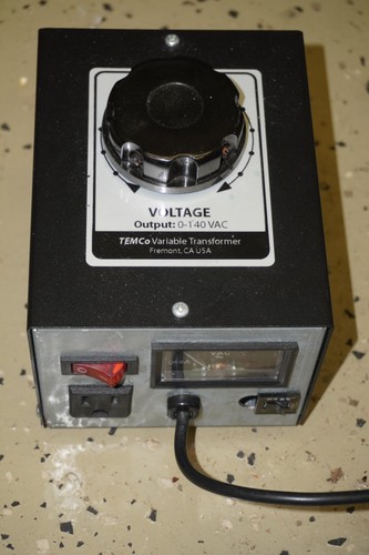 Temco tvt001 variac variable - variac,