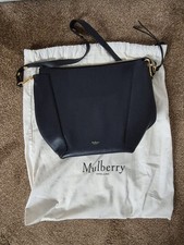 LARGE NAVY MULBERRY TOTE BAG
