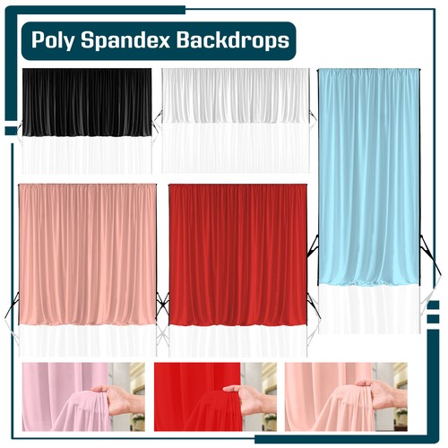 Backdrop curtain polyester - backdrop,