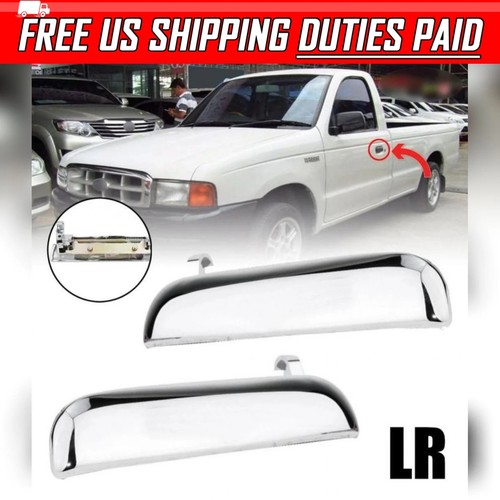 Door handle exterior chrome - handle,