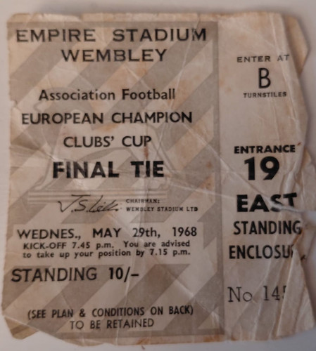 Ticket stub european cup - ticket,