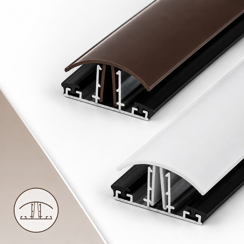 Snap down glazing bar 10mm - snap,