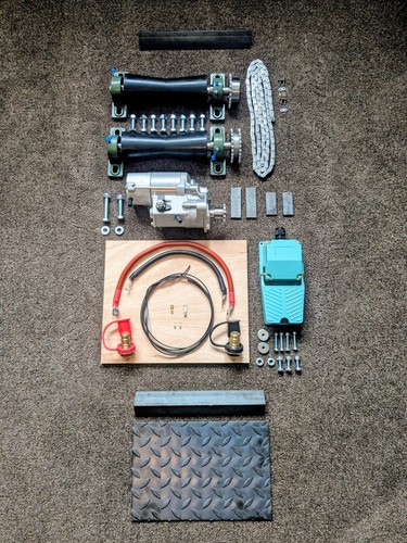 Motorcycle roller starter - roller,