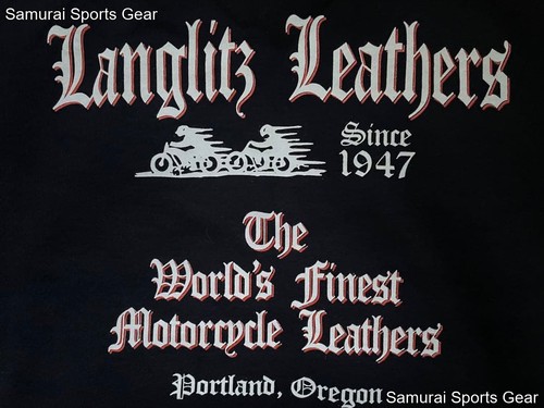 Langlitz leathers black - langlitz,